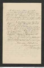 Nachlass Franz Steindachner, Brief von H. Maltzan an Franz Steindachner (07.05.1881), Inv.Nr. 323.04, Seite 4